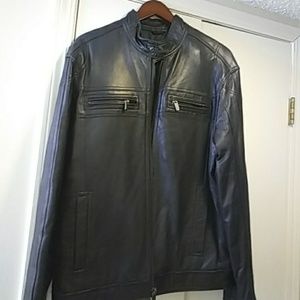 Mens leather Michael Kors jacket